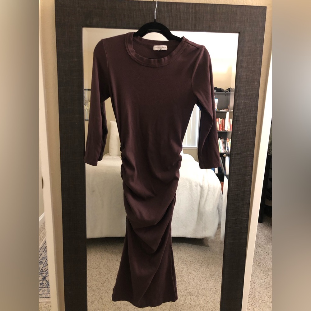 Michael Stars Christina Sheath Dress Color Oak size small - Picture 6 of 8